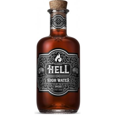 Ron de Jeremy Hell Or High Water Spiced 38% 0,7l (holá láhev)