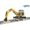 Sběratelský model Bruder 02456 2456 Minibagr Caterpillar pásový funkční model plast 1:16