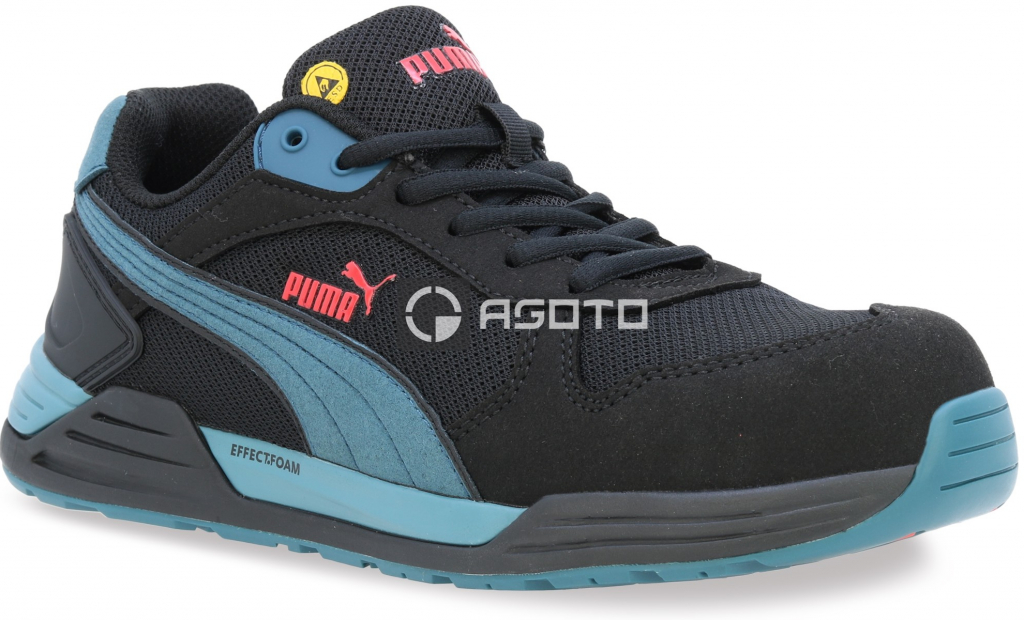 PUMA Frontside S1P ESD obuv černá