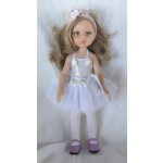 Paola Reina Las Amigas bábika Carla baletka 32 cm v bielom – Hledejceny.cz