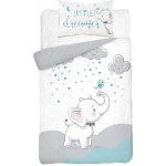 Detexpol povlečení Sloník tyrkysové 100 x 135 cm 40 x 60 cm – Zboží Dáma