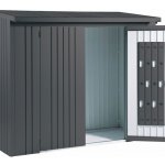 Biohort Dveřní set WoodStock šedý křemen metalíza 150 - 157x171 cm – Zboží Dáma