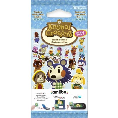 Animal Crossing: Happy Home Designer Card 3set Vol 3.