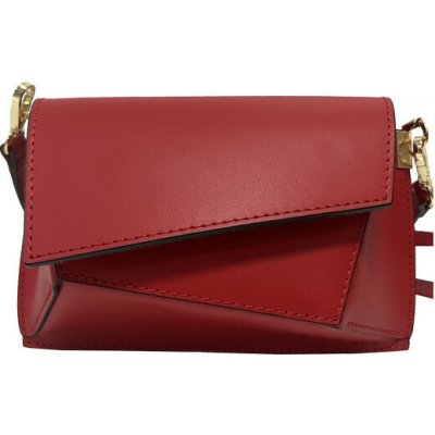 Fior Di Loto kožená dámská crossbody červená Po8461 – Hledejceny.cz
