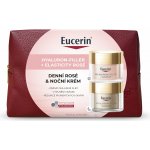Eucerin Hyaluron-Filler + Elasticity Rosé denní krém 50 ml + noční krém 50 ml – Zboží Mobilmania