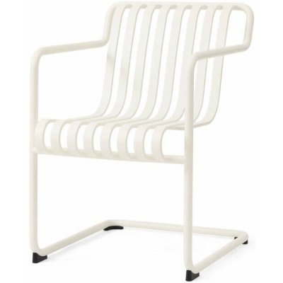 HAY Židle Palissade Cantilever Dining Armchair, cream white – Hledejceny.cz