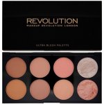 Makeup Revolution London Ultra Blush Palette tvářenka Golden Sugar 2 13 g – Zboží Mobilmania