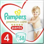 Pampers Premium Care Pants 4 58 ks – Zbozi.Blesk.cz