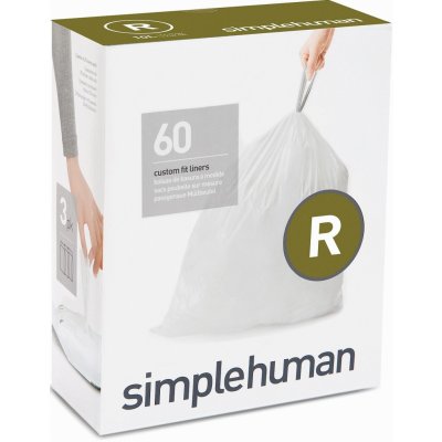 Simplehuman Sáčky 10 L typ R zatahovací 3 x 20ks 60 sáčků 15 µm CW0253-1 – Hledejceny.cz