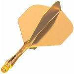 Winmau letky s násadkou Fusion oranžové, standardní letky 22 mm – Zbozi.Blesk.cz