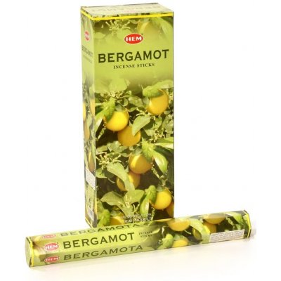 Sanu Babu indické vonné tyčinky Bergamot Hem 23 cm 20 ks – Zboží Dáma