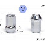 Kolová matice 1/2" 20 UNF, kužel zavřená, klíč 19 mm, D10P, výška 36 mm | Zboží Auto