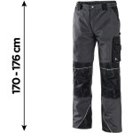 Canis CXS Sirius Nikolas kalhoty do pasu šedo-zelené – Sleviste.cz