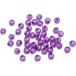 Stoklasa Plastové korálky ploškované Ø8 mm Balení: 20 g, Varianta: 4 fialková 4 fialková – Zbozi.Blesk.cz
