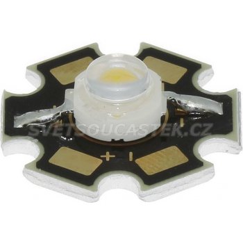 Hebei LED STAR 3W stud. bílá 160lm 120° S12N3W6C