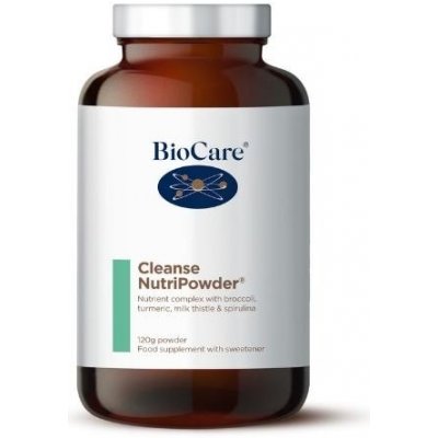 BioCare Cleanse NutriPowder komplex rostlinných extraktů a antioxidantů 120 g