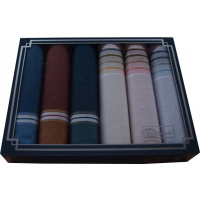 Etex pánské kapesníky 6ks látkové – Zboží Dáma