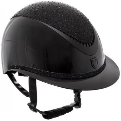 EQUESTRO Bezpečnostní helma Luxury Wide black – Zboží Dáma