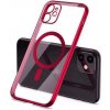 Pouzdro a kryt na mobilní telefon Pouzdro SES MagSafe silikonové Apple iPhone 11 - červené