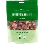 Huhubamboo kostky s kachním a treskou 250 g – Hledejceny.cz