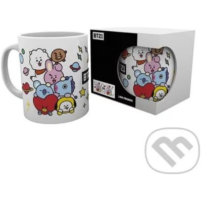 ABYstyle BT21 Hrnček keramický Character stack 320 ml – Zboží Mobilmania