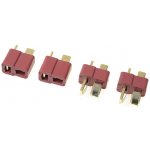 Revtec Konektor zlacený Deans s krytem 2 páry – Zbozi.Blesk.cz