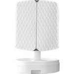 Verk 27028 Kosmetické zrcátko s LED 5x zvětšení bílá – Zboží Dáma