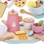 Tooky Toys Čajový set Pastel – Zboží Dáma
