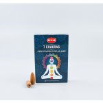 Hem 7 CHAKRAS jumbo backflow vonné jehlánky 20 ks – Zboží Dáma