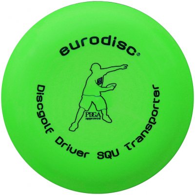 Eurodisc Discgolf Driver SQU zelený