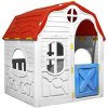 Hrací domeček Greatstore skládací dětský domeček s funkčními dveřmi a okny