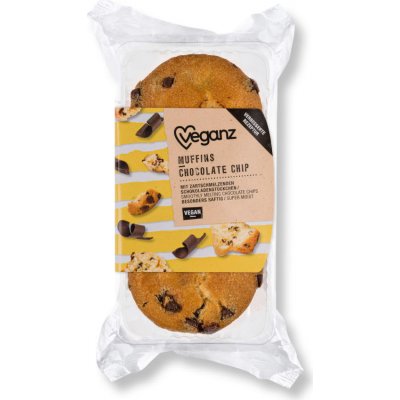 Veganz Muffiny s kousky čokolády 150 g – Zbozi.Blesk.cz