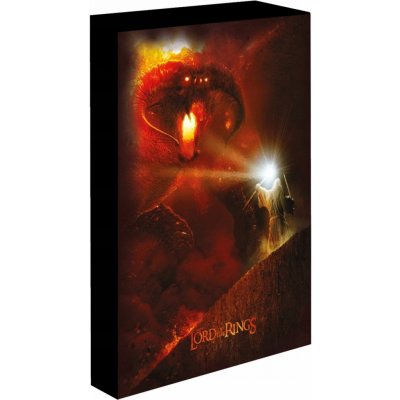 Obraz LED svítící Pán Prstenu - Balrog, 30x40 cm – Zboží Mobilmania