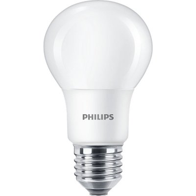 Philips LED žárovka E27 A60 5W 40W teplá bílá 2700K stmívatelná