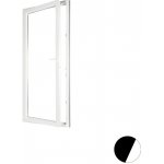 Aluplast jednokřídlové balkonové dveře Palisander/bílá Levé Trojsklo 90 x 220 cm – Hledejceny.cz