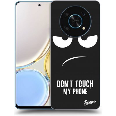 Pouzdro Picasee silikonové Honor Magic 4 Lite 5G - Don't Touch My Phone černé