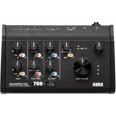 Korg microAUDIO 722 – Hledejceny.cz