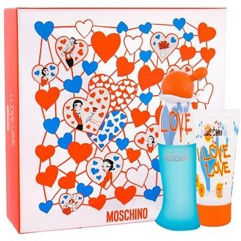 Moschino Cheap And Chic I Love Love EDT 30 ml + tělové mléko 50 ml dárková sada