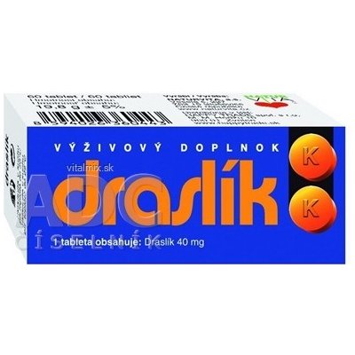 Naturvita DRASLÍK tablet 1 x 60 ks – Sleviste.cz