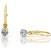 Náušnice Šperky Jan Kos zlaté náušnice s modrým kamenem 31503340