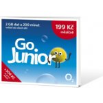 O2 Předplacená karta Go Junior, SMALLPGO.0XX2G51 – Zboží Živě
