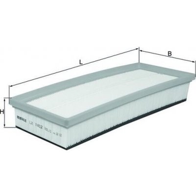 Vzduchový filtr MAHLE LX 1452 – Hledejceny.cz