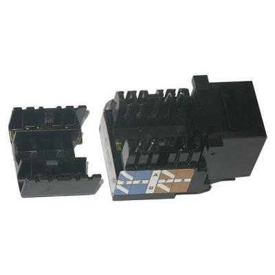 XtendLan Keystone jack RJ45, narážecí, CAT 6, UTP černý KESB6NNIZX | Zboží Auto