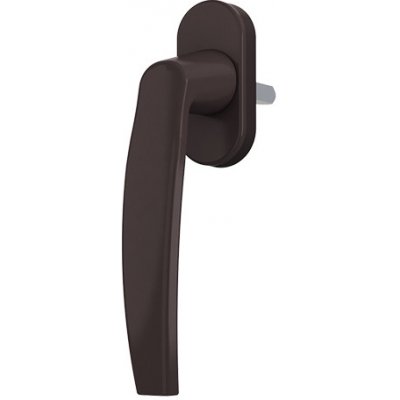 ROTO Okenní klika VICTORY Barva: Hnědá RAL 8019, Délka čtyřhranu: 45 mm – Hledejceny.cz