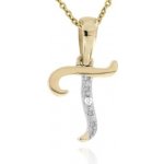 Zlatnictví U Kostela Zlaté přívěsky písmenka abecedy s diamantem 4482x24159840 – Hledejceny.cz