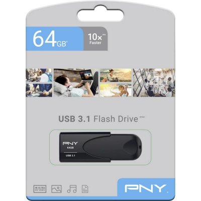 PNY Attaché 4 64GB FD64GATT431KK-EF – Hledejceny.cz