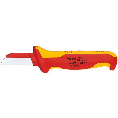 KNIPEX - na pláště - izolovaný 1000V VDE - 180mm, druhá strana čepele potažená plastem (9854)