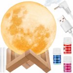 Alum online Ultrazvukový zvlhčovač vzduchu ve tvaru měsíce – Hledejceny.cz