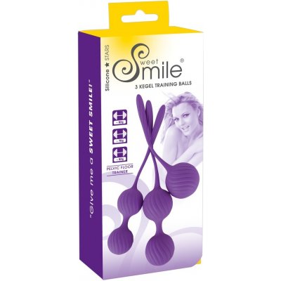 Sweet Smile 3 Kegel Training Balls – Zboží Mobilmania