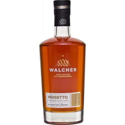 Walcher Noisetto Oříškovo-rumový likér 21% 0,7 l (holá láhev) – Zboží Mobilmania